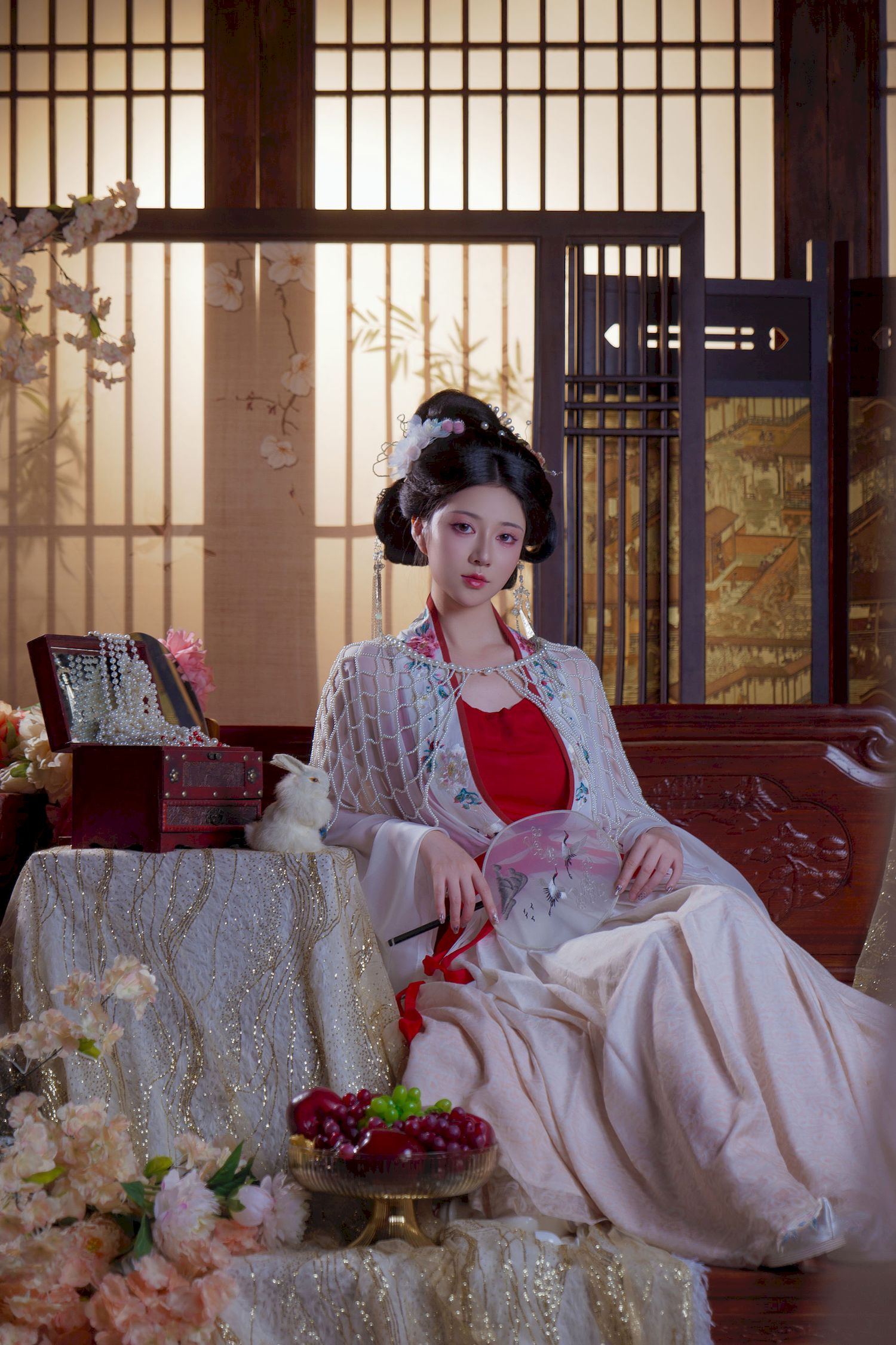 古典美女Nnian优雅迷人如仙女下凡勾魂娇羞写真-御萝部落