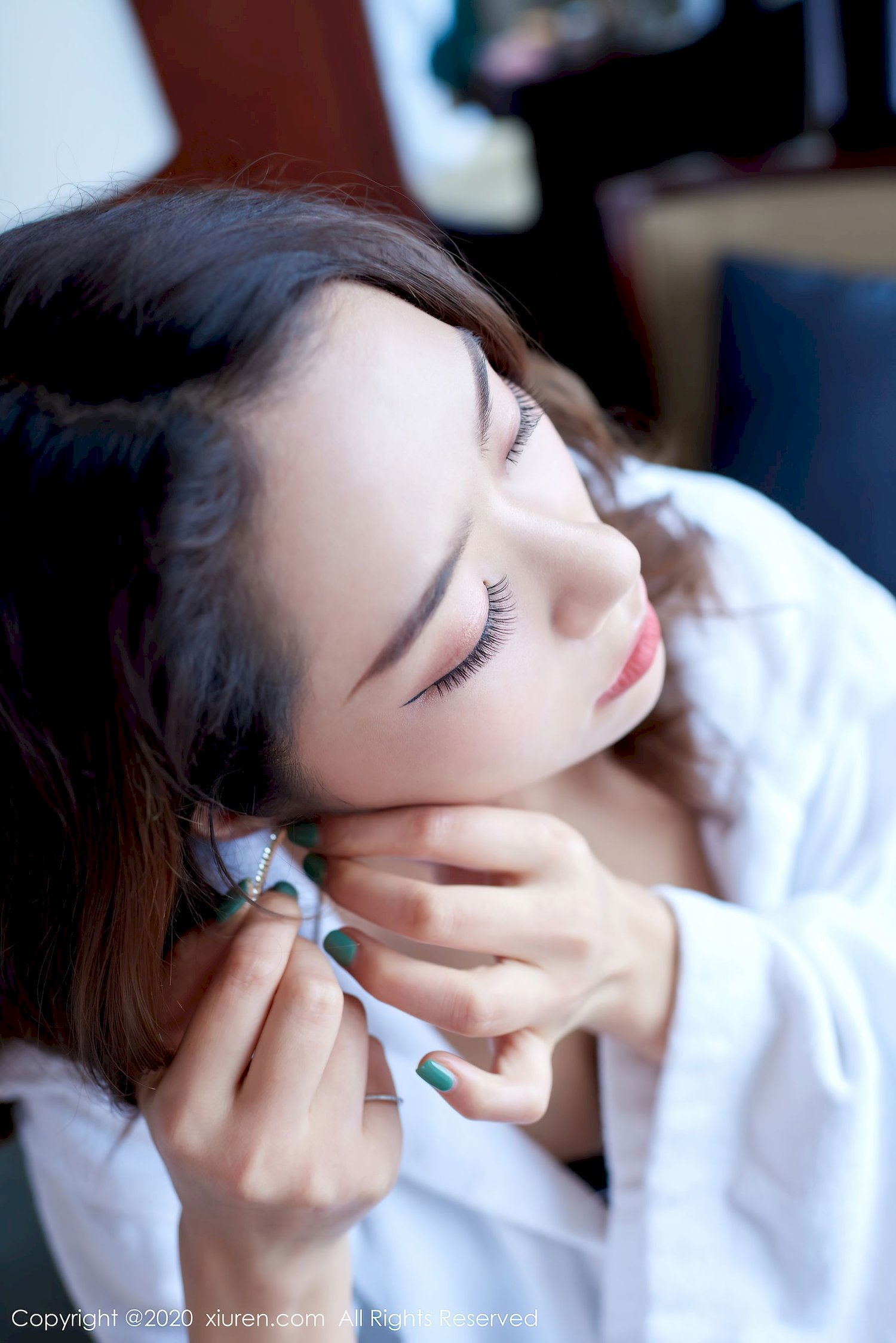 方子萱 - 黑色丝袜+高挑御姐性感写真