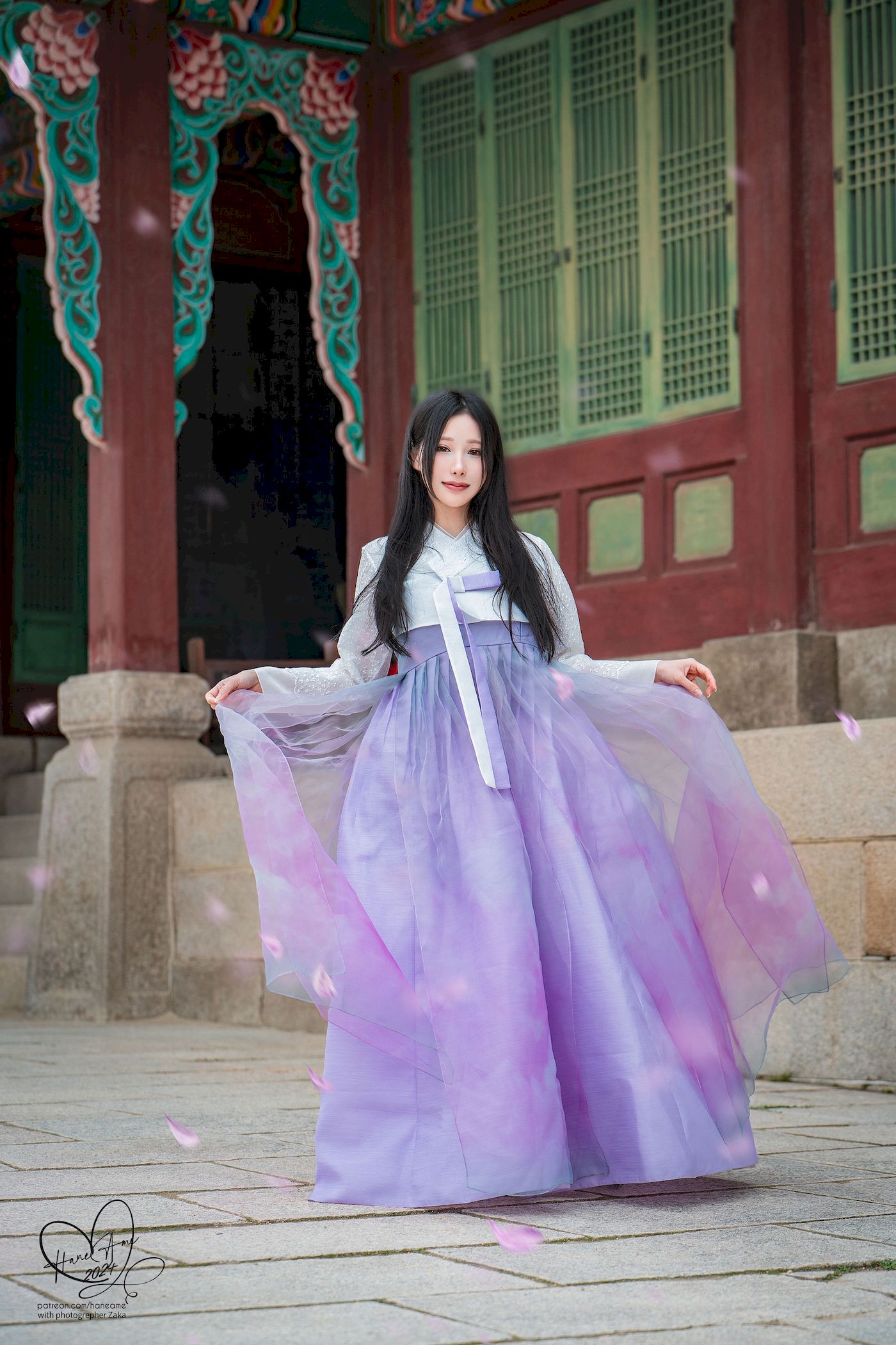 韩服美女雨波HaneAme