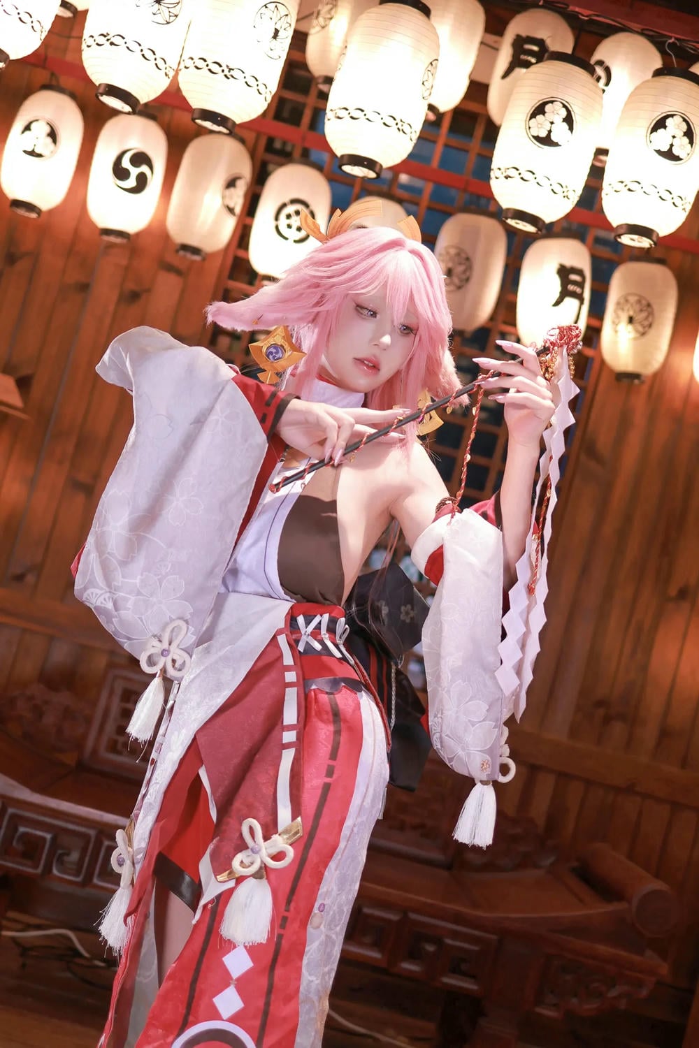 图片[61]-桜滿三時 八重神子【89P】 – COSPLAY-御萝部落