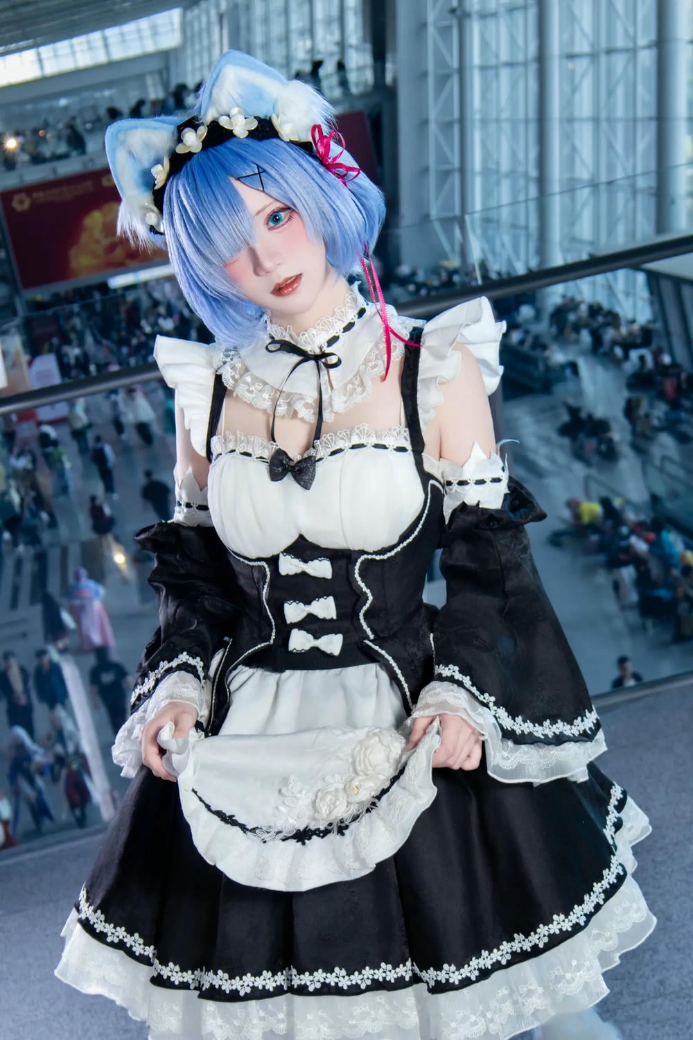 图片[75]-花柒hana 螢火蟲動漫嘉年華 貓貓蕾姆【107P】 – COSPLAY-御萝部落