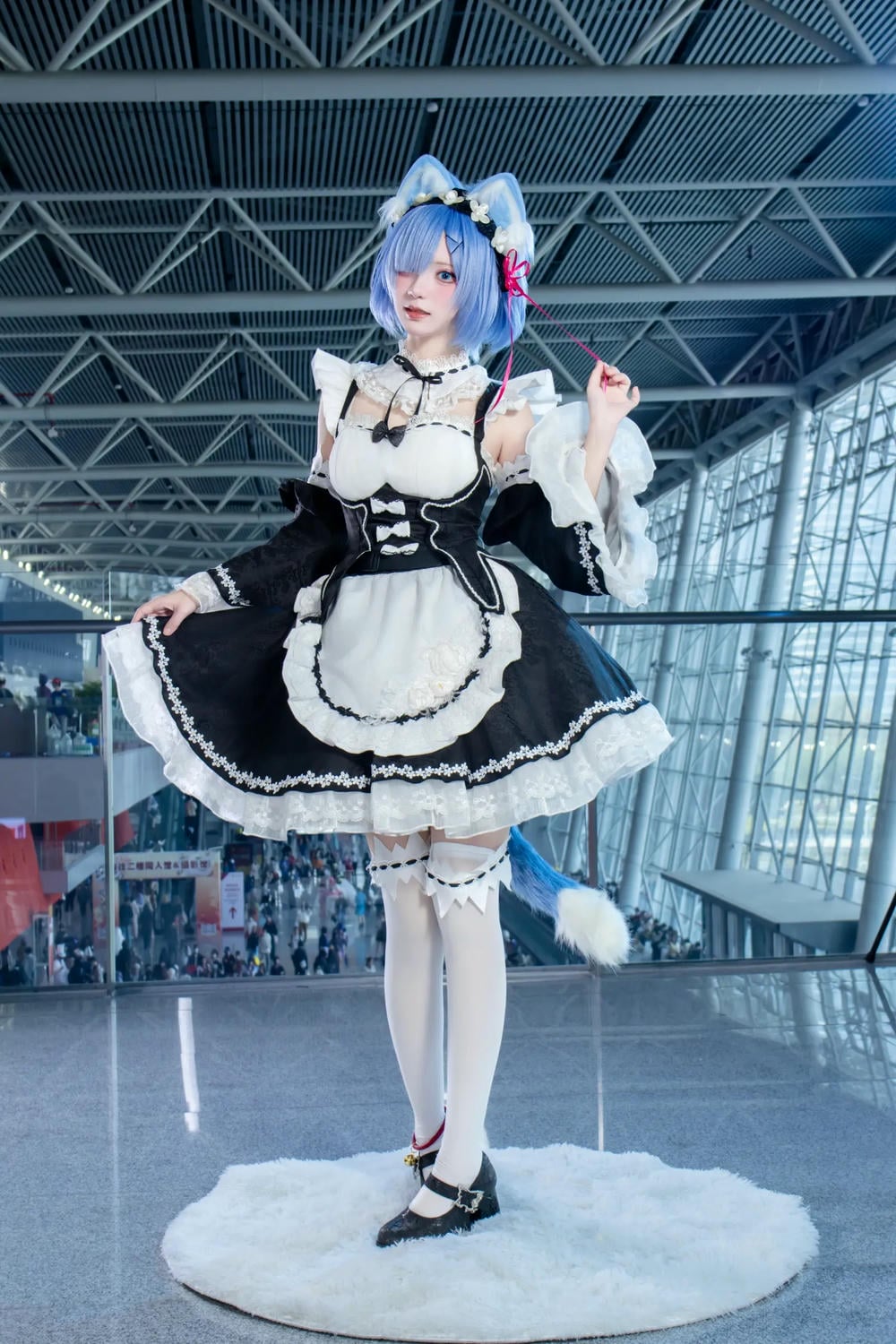 图片[86]-花柒hana 螢火蟲動漫嘉年華 貓貓蕾姆【107P】 – COSPLAY-御萝部落