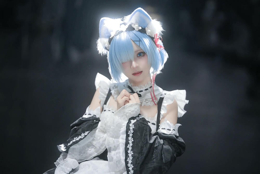 图片[87]-花柒hana 螢火蟲動漫嘉年華 貓貓蕾姆【107P】 – COSPLAY-御萝部落