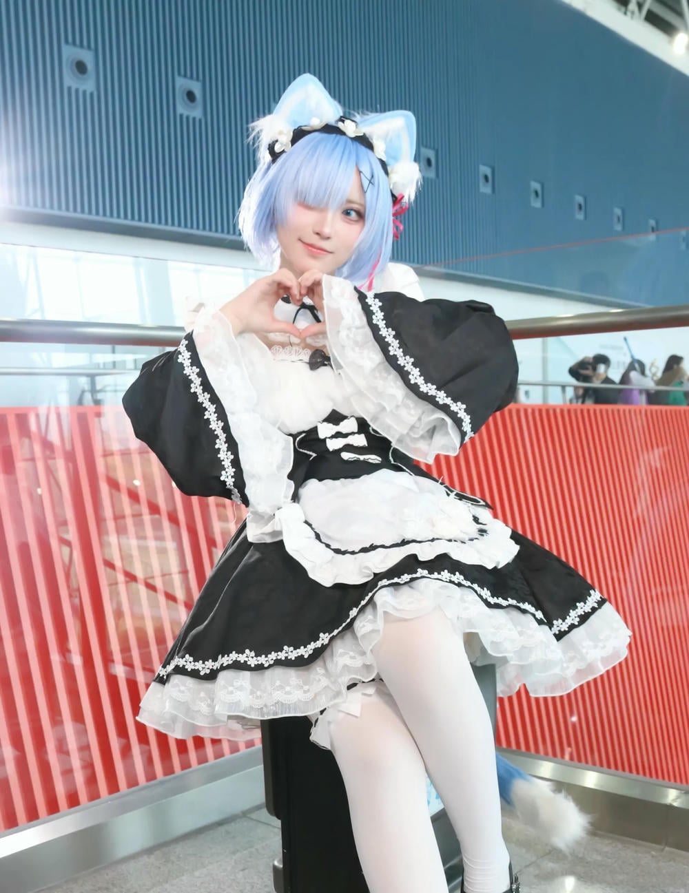 图片[103]-花柒hana 螢火蟲動漫嘉年華 貓貓蕾姆【107P】 – COSPLAY-御萝部落