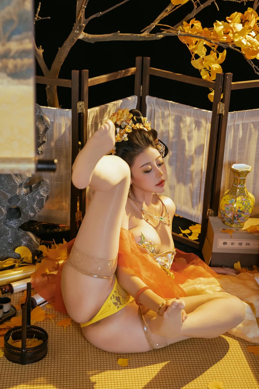 图片[45]-奈汐醬nice 金箋寄月【90P】 – COSPLAY-御萝部落