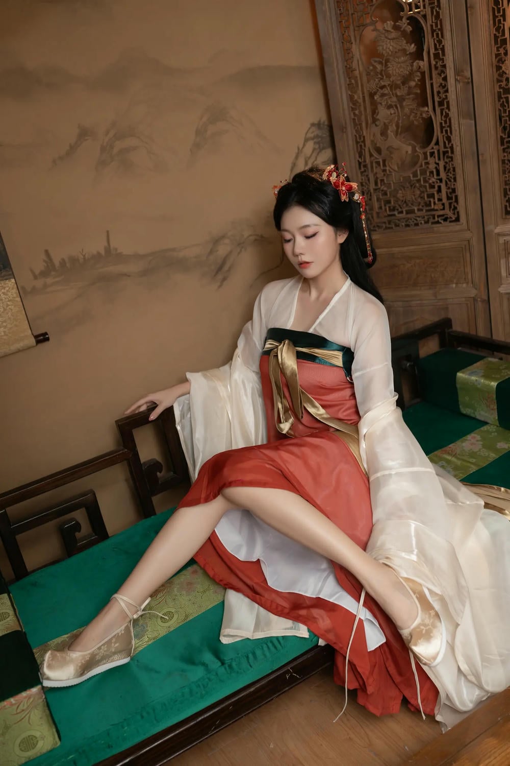 图片[39]-陸萱萱 安然anran 閨蜜古裝【105P】 – COSPLAY-御萝部落