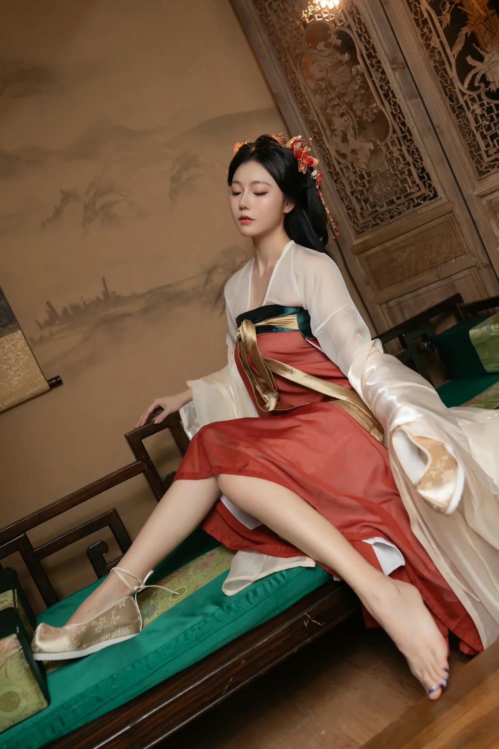 图片[40]-陸萱萱 安然anran 閨蜜古裝【105P】 – COSPLAY-御萝部落