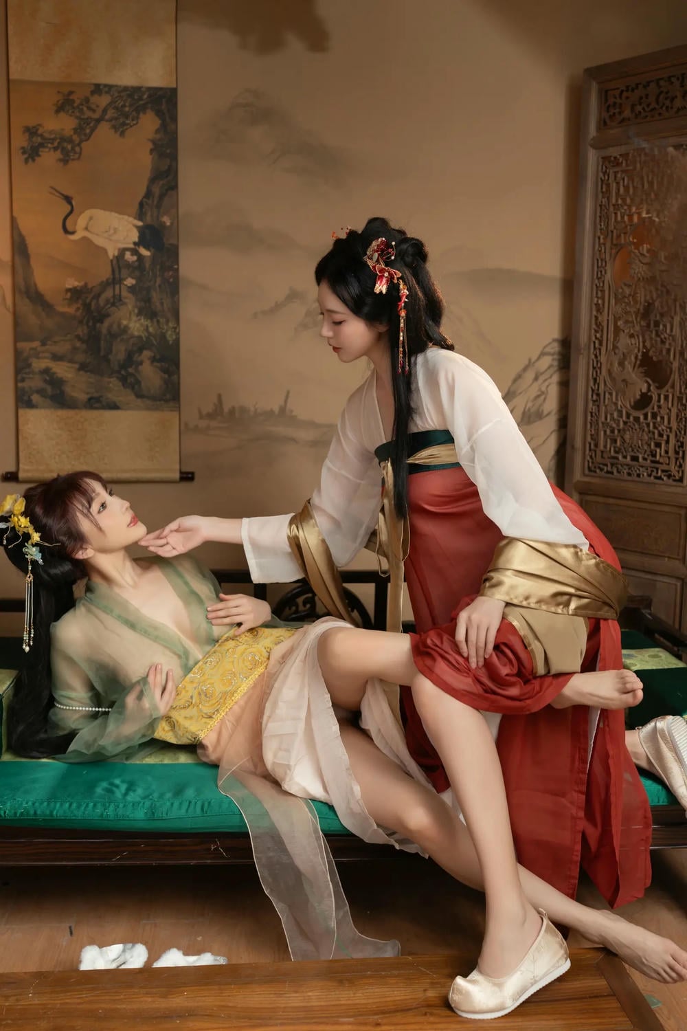 图片[47]-陸萱萱 安然anran 閨蜜古裝【105P】 – COSPLAY-御萝部落