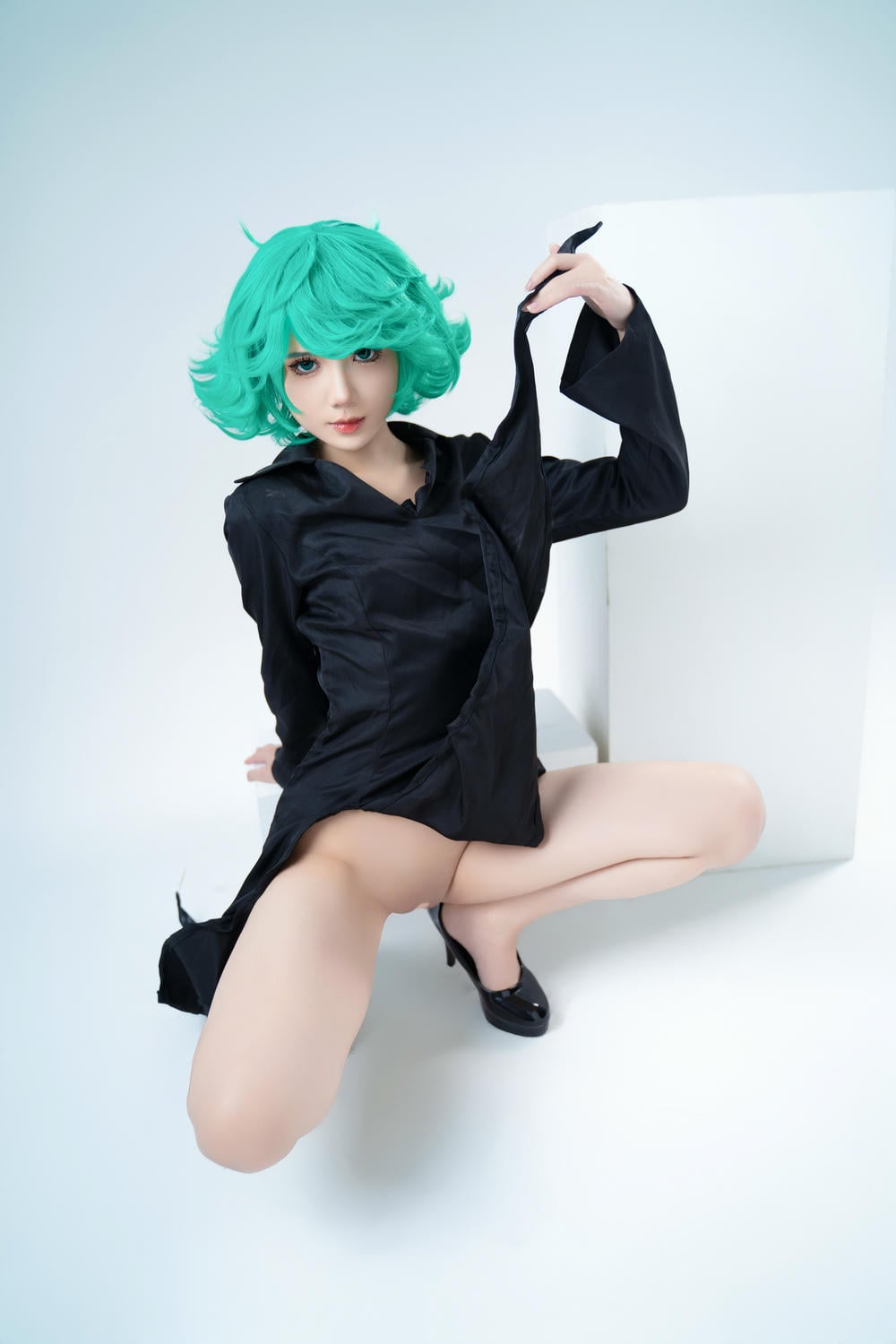图片[23]-PoppaChan cosplay Tatsumaki – One-Punch Man【128P】 – COSPLAY-御萝部落
