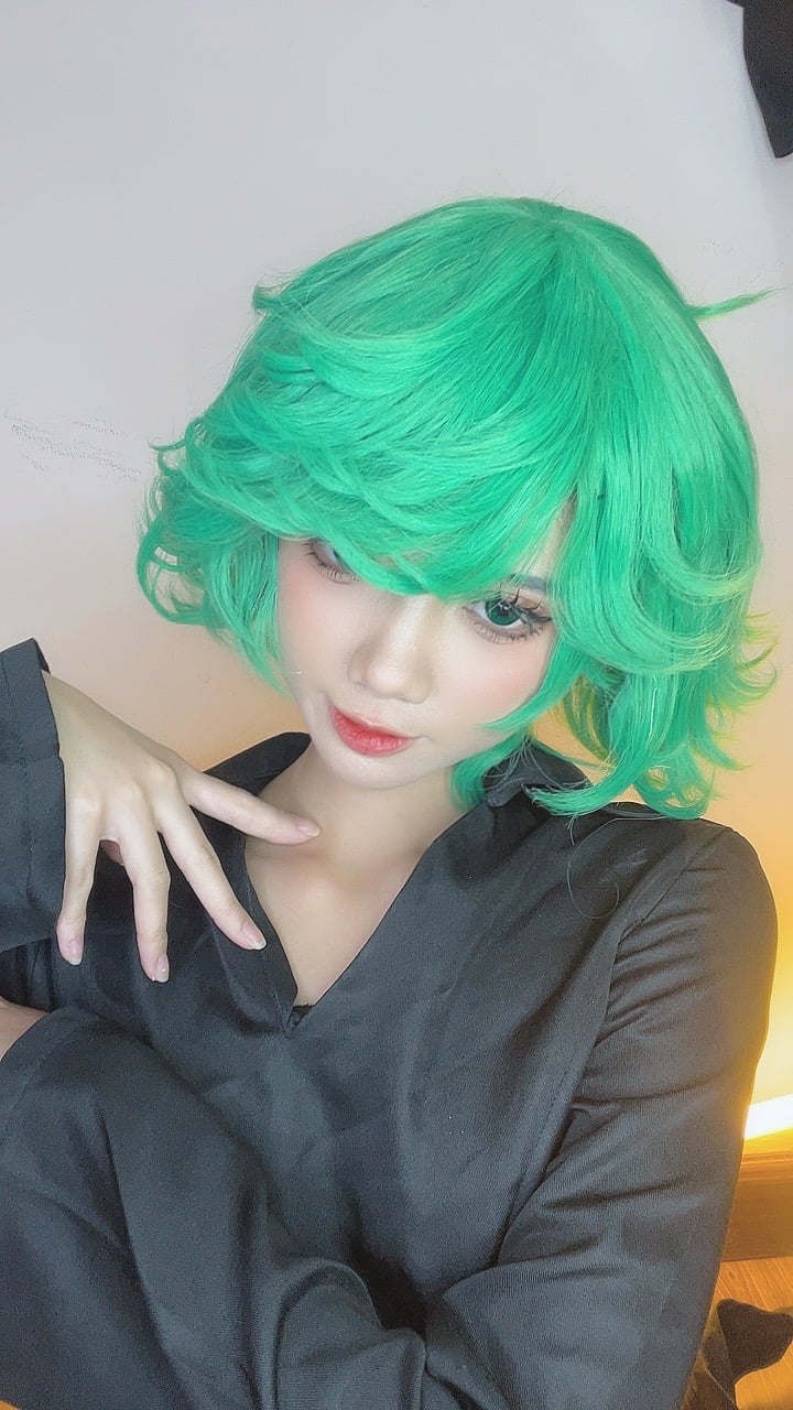 图片[65]-PoppaChan cosplay Tatsumaki – One-Punch Man【128P】 – COSPLAY-御萝部落