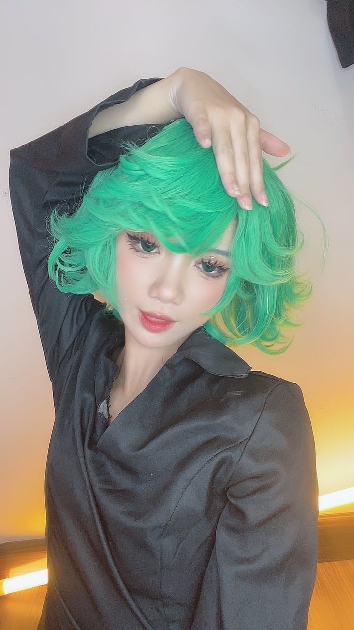 图片[79]-PoppaChan cosplay Tatsumaki – One-Punch Man【128P】 – COSPLAY-御萝部落