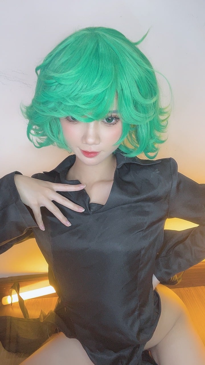 图片[83]-PoppaChan cosplay Tatsumaki – One-Punch Man【128P】 – COSPLAY-御萝部落
