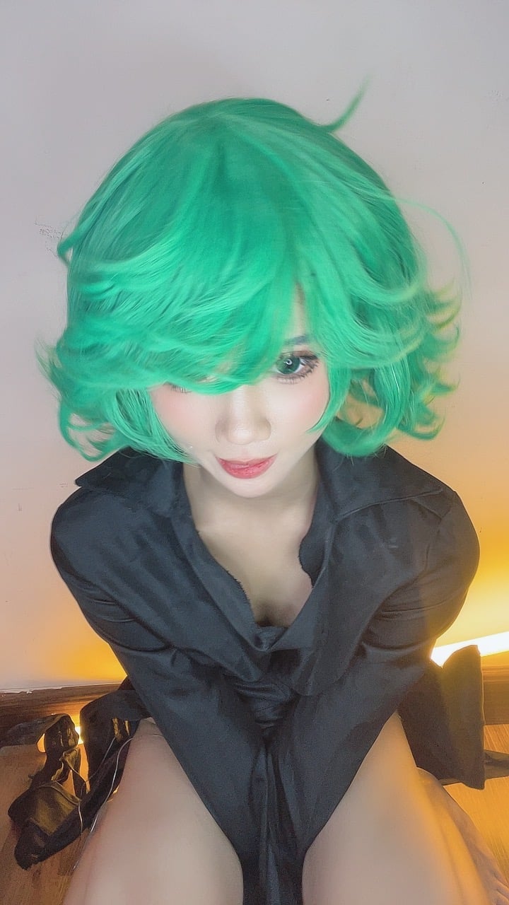 图片[93]-PoppaChan cosplay Tatsumaki – One-Punch Man【128P】 – COSPLAY-御萝部落