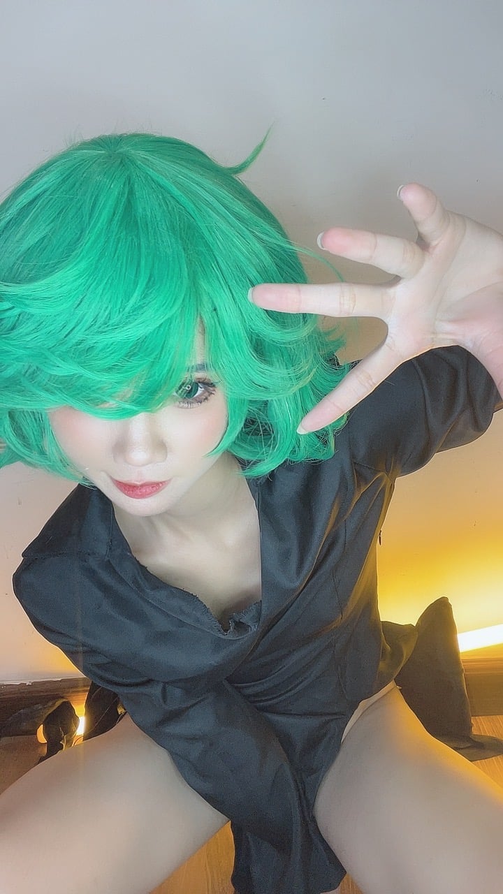 图片[94]-PoppaChan cosplay Tatsumaki – One-Punch Man【128P】 – COSPLAY-御萝部落