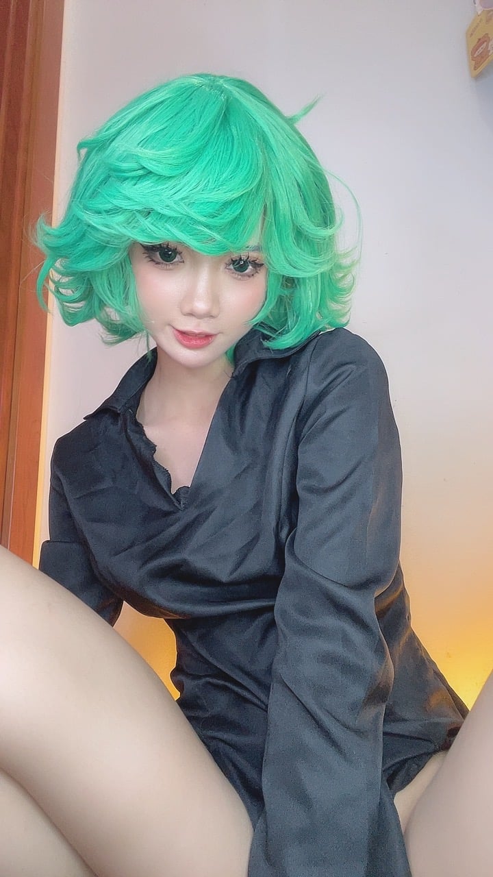 图片[102]-PoppaChan cosplay Tatsumaki – One-Punch Man【128P】 – COSPLAY-御萝部落