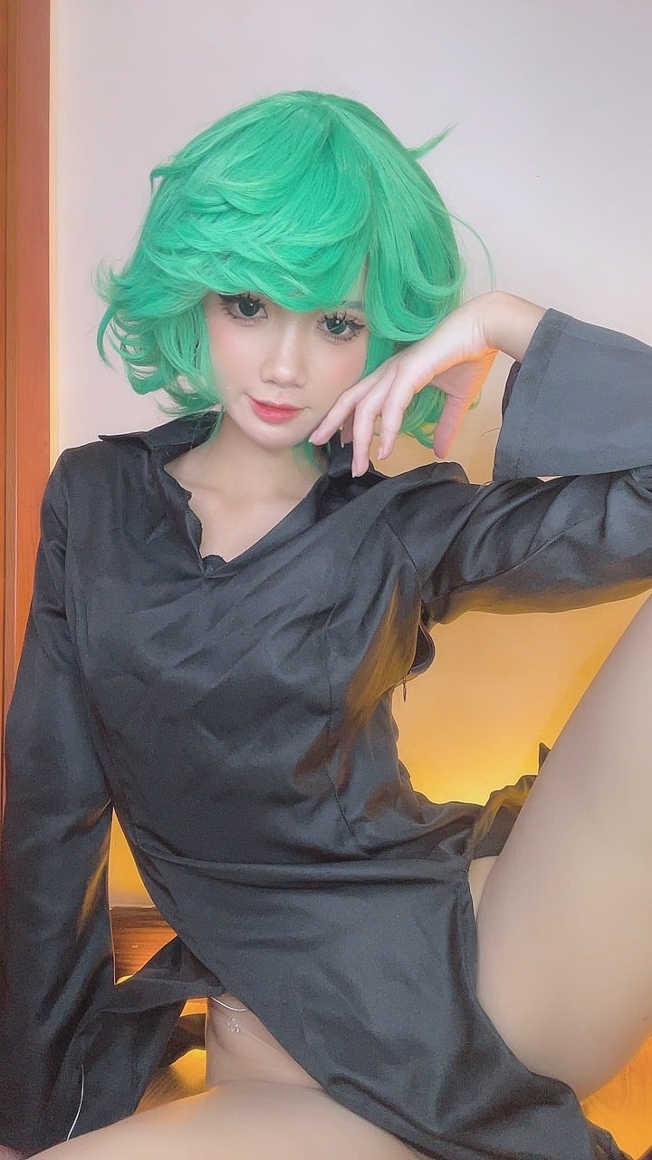 图片[107]-PoppaChan cosplay Tatsumaki – One-Punch Man【128P】 – COSPLAY-御萝部落