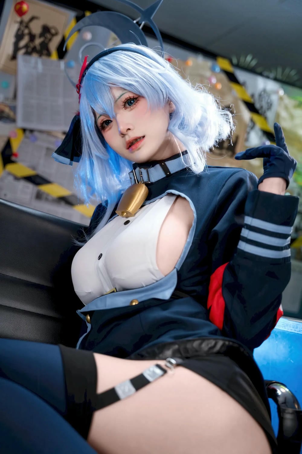 图片[14]-九柒喵 蔚藍檔案 天雨亞子【46P】 – COSPLAY-御萝部落