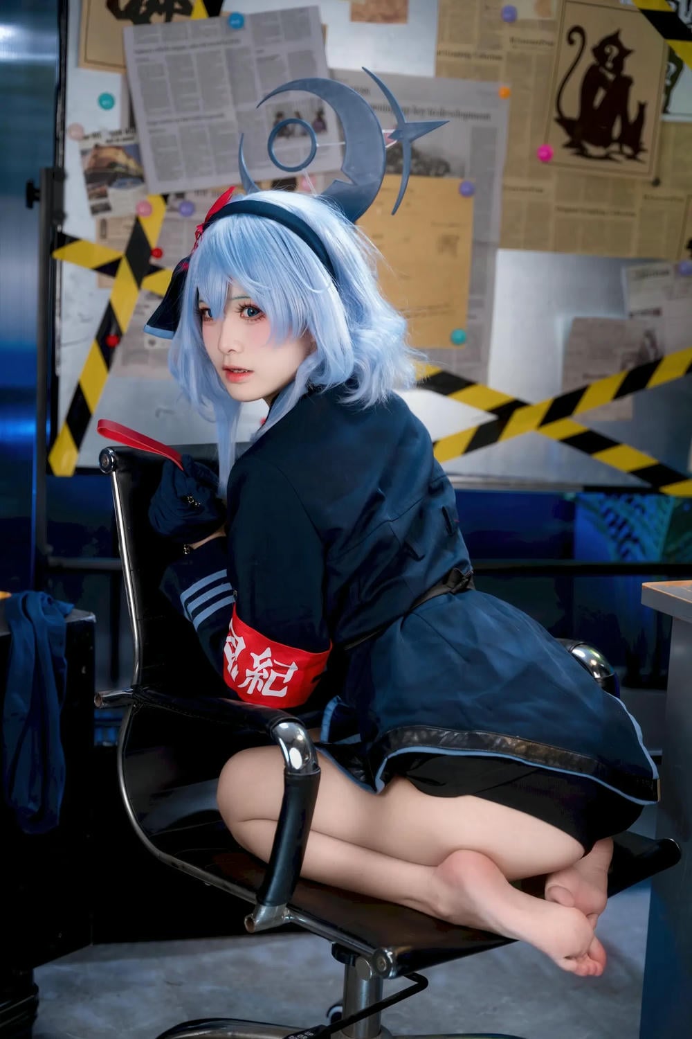 图片[41]-九柒喵 蔚藍檔案 天雨亞子【46P】 – COSPLAY-御萝部落