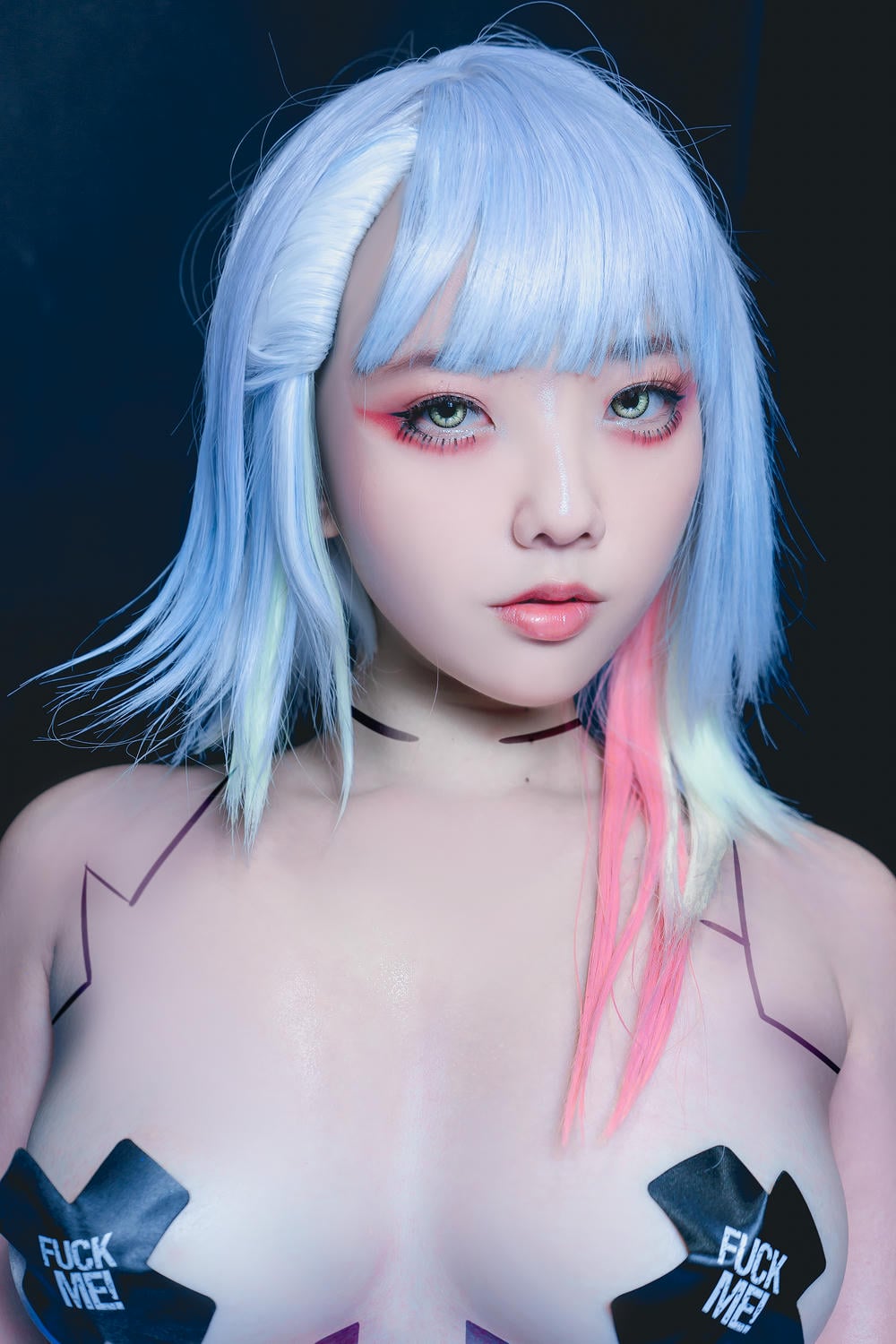 图片[18]-Messie Huang寫真 cosplay Lucy – Cyberpunk【36P】 – COSPLAY-御萝部落