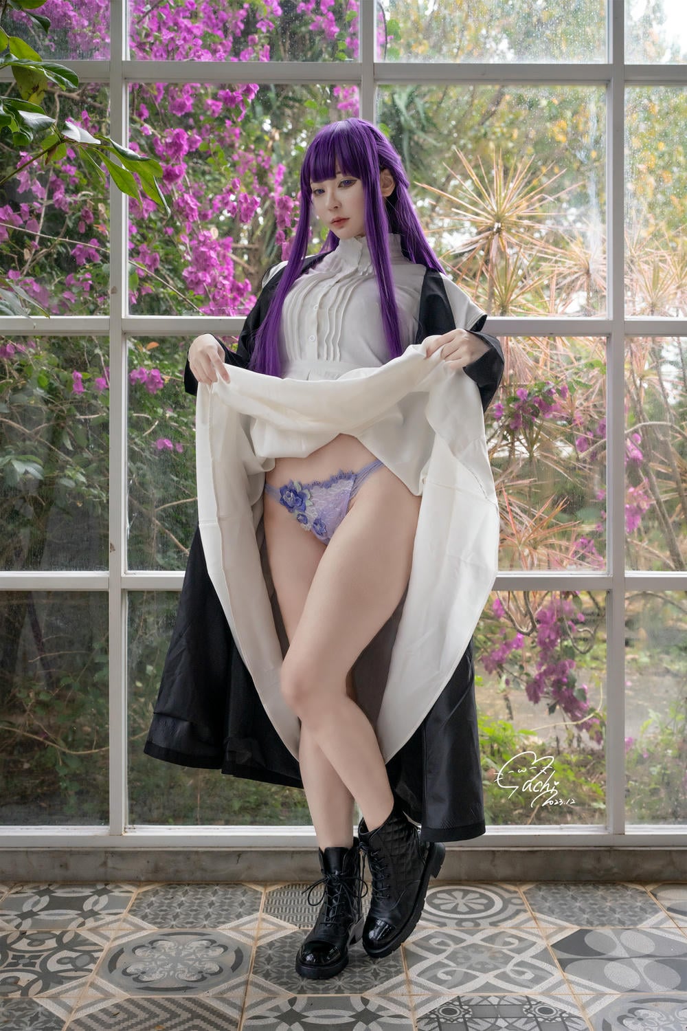 图片[3]-Machi馬吉 cosplay Fern – Sousou no Frieren【59P】 – COSPLAY-御萝部落