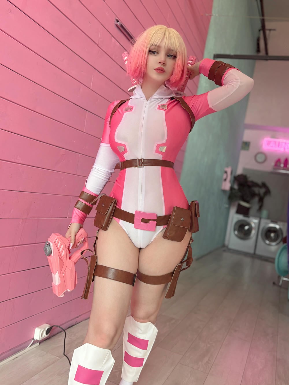 图片[29]-Ulichan – Gwenpool【62P】 – COSPLAY-御萝部落