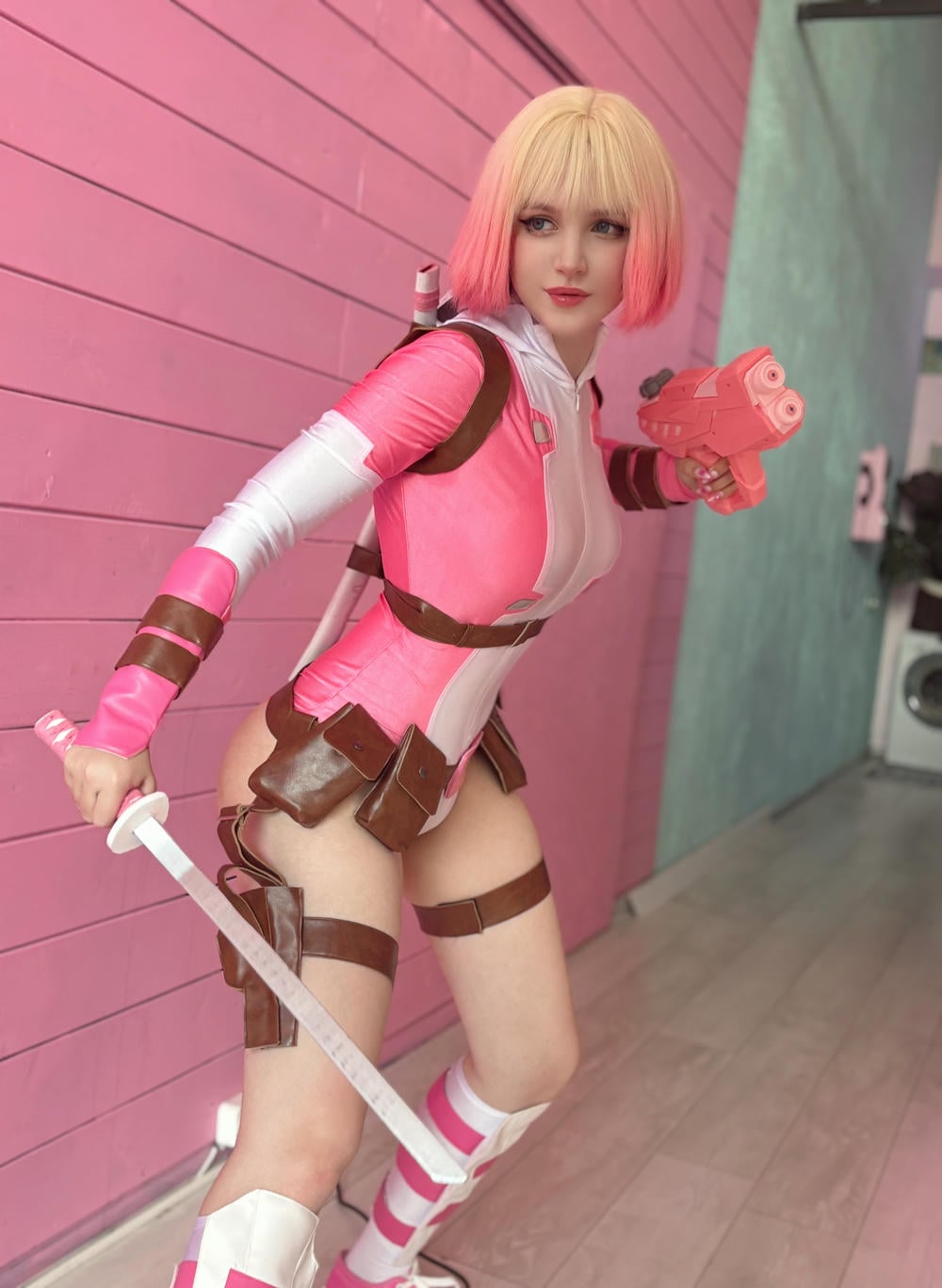 图片[36]-Ulichan – Gwenpool【62P】 – COSPLAY-御萝部落