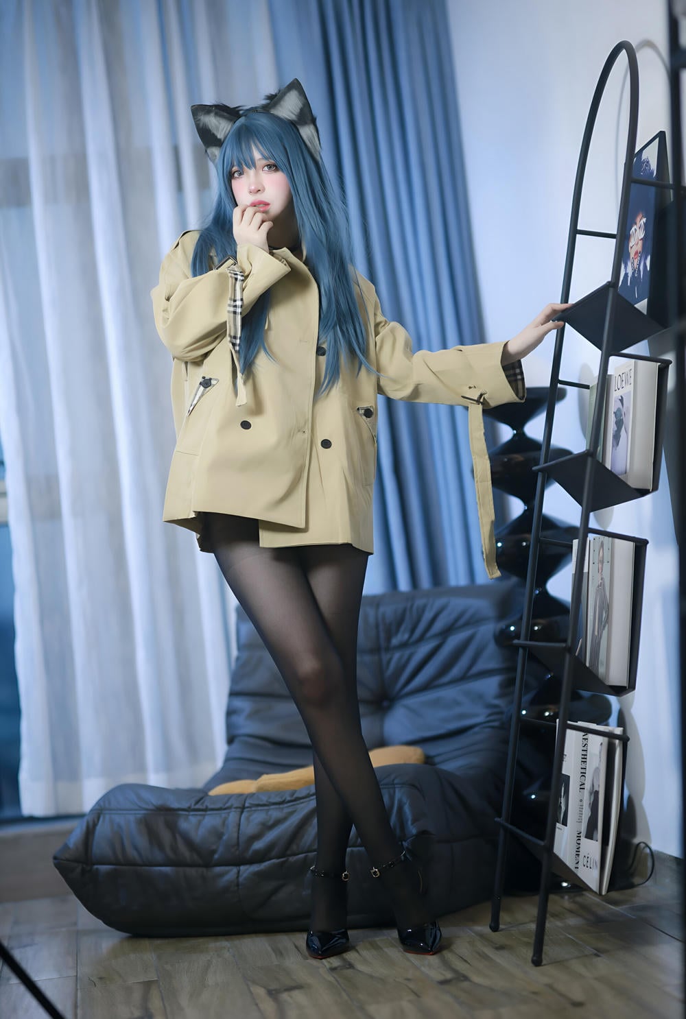 图片[2]-瘋貓ss – 貓耳綁帶束縛【70P】 – COSPLAY-御萝部落