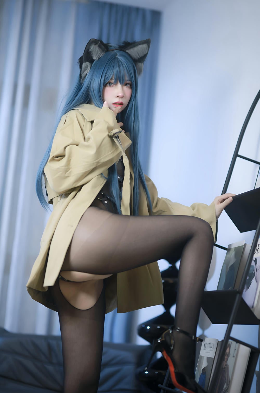 图片[14]-瘋貓ss – 貓耳綁帶束縛【70P】 – COSPLAY-御萝部落