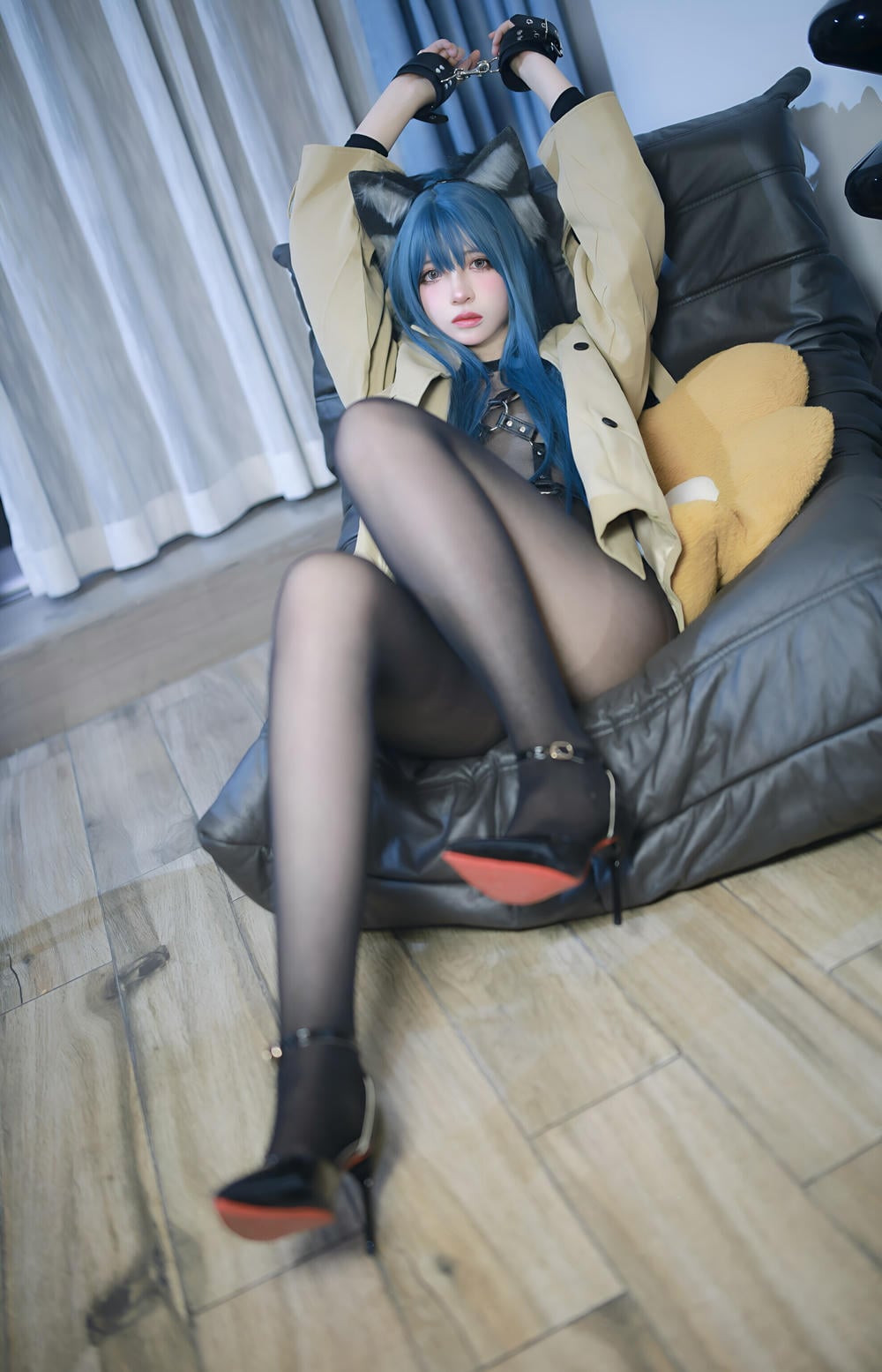 图片[58]-瘋貓ss – 貓耳綁帶束縛【70P】 – COSPLAY-御萝部落