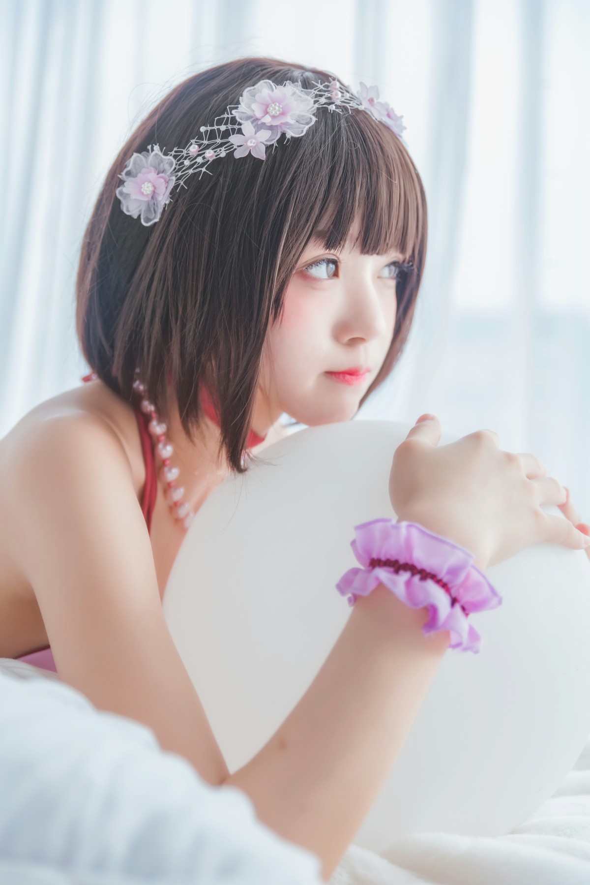 图片[25]-萝莉风COS 桜桃喵 – 加藤惠系列之小睡裙 – COSPLAY-薇薇部落