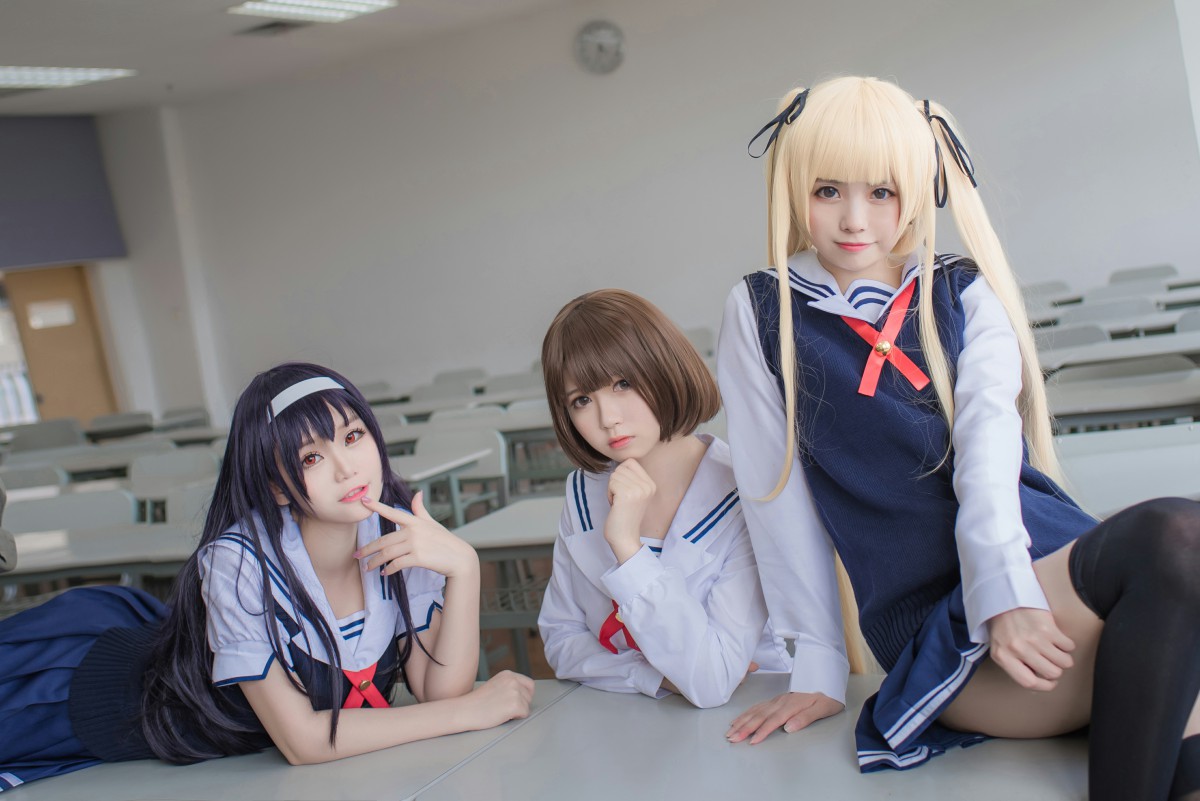 图片[7]-白金Saki写真 – 校服 – COSPLAY-御萝部落