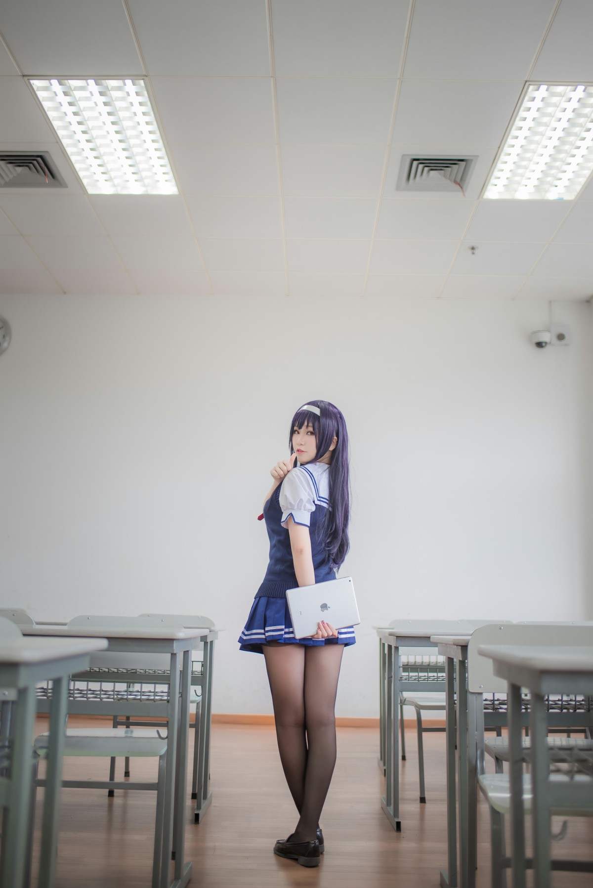 图片[16]-白金Saki写真 – 校服 – COSPLAY-御萝部落