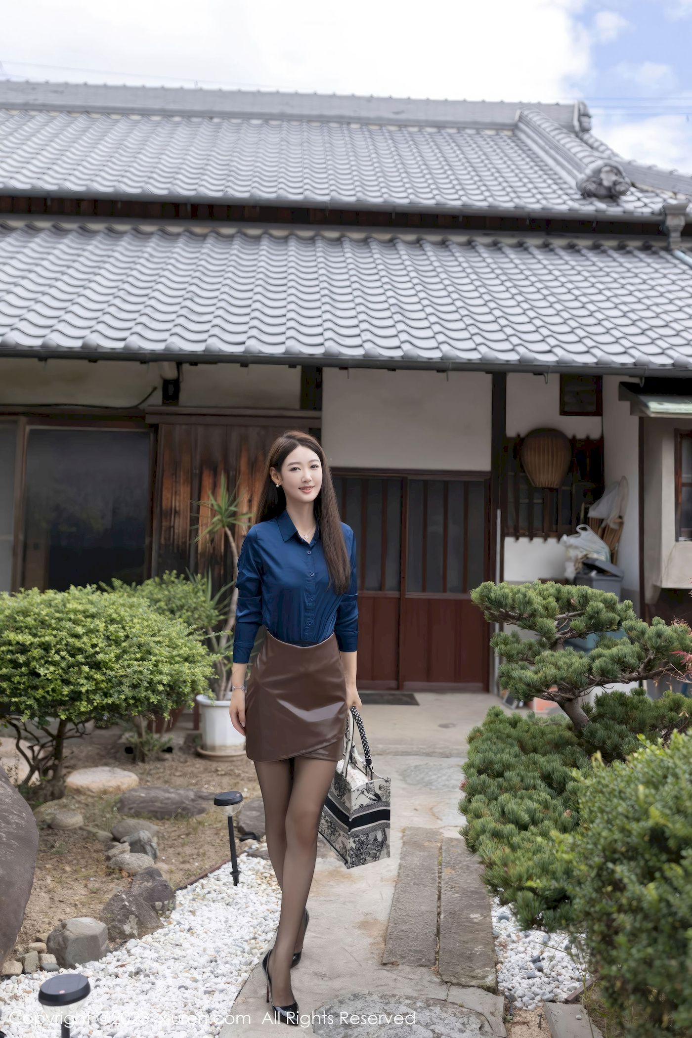 唐安琪 - 内衣推销员角色济州岛旅拍