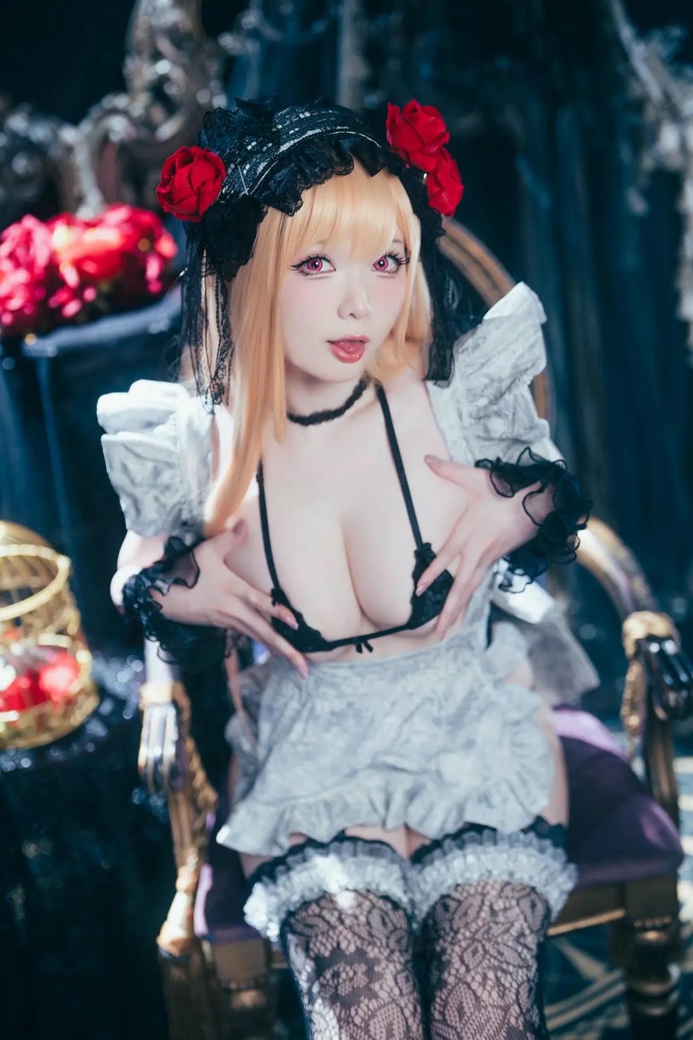 图片[3]-霜月shimo 喜多川海夢 My Dress Up【92P】 – COSPLAY-薇薇部落