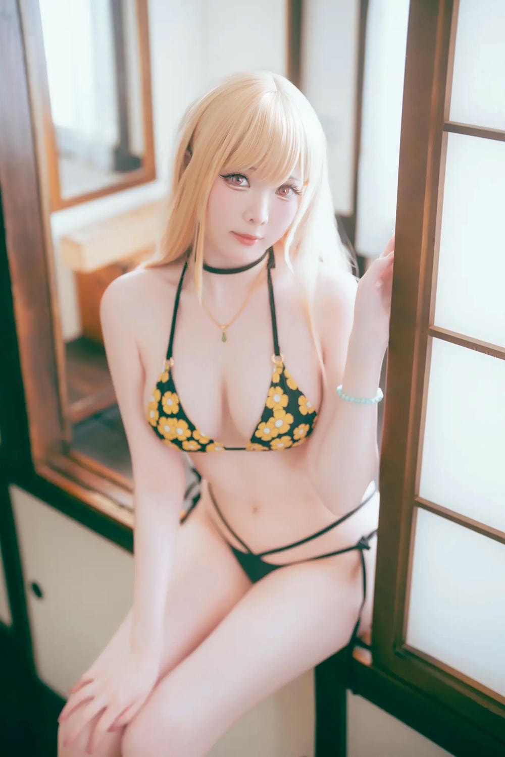 图片[71]-霜月shimo 喜多川海夢 My Dress Up【92P】 – COSPLAY-薇薇部落