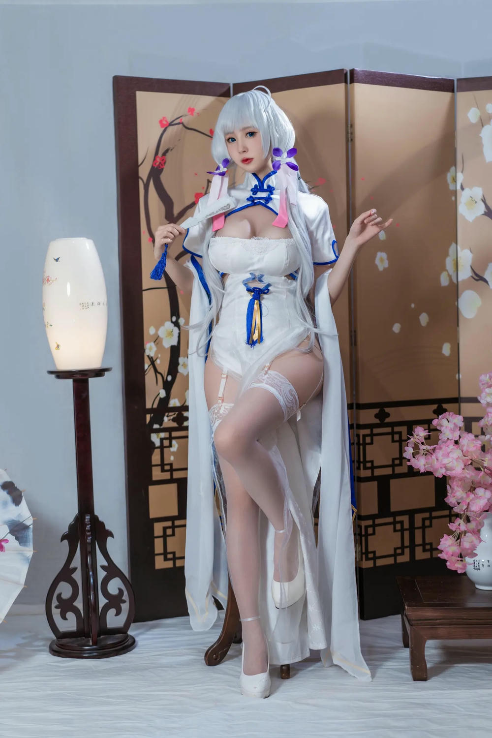 图片[2]-西園寺南歌 碧藍航線-光輝旗袍【24P】 – COSPLAY-薇薇部落
