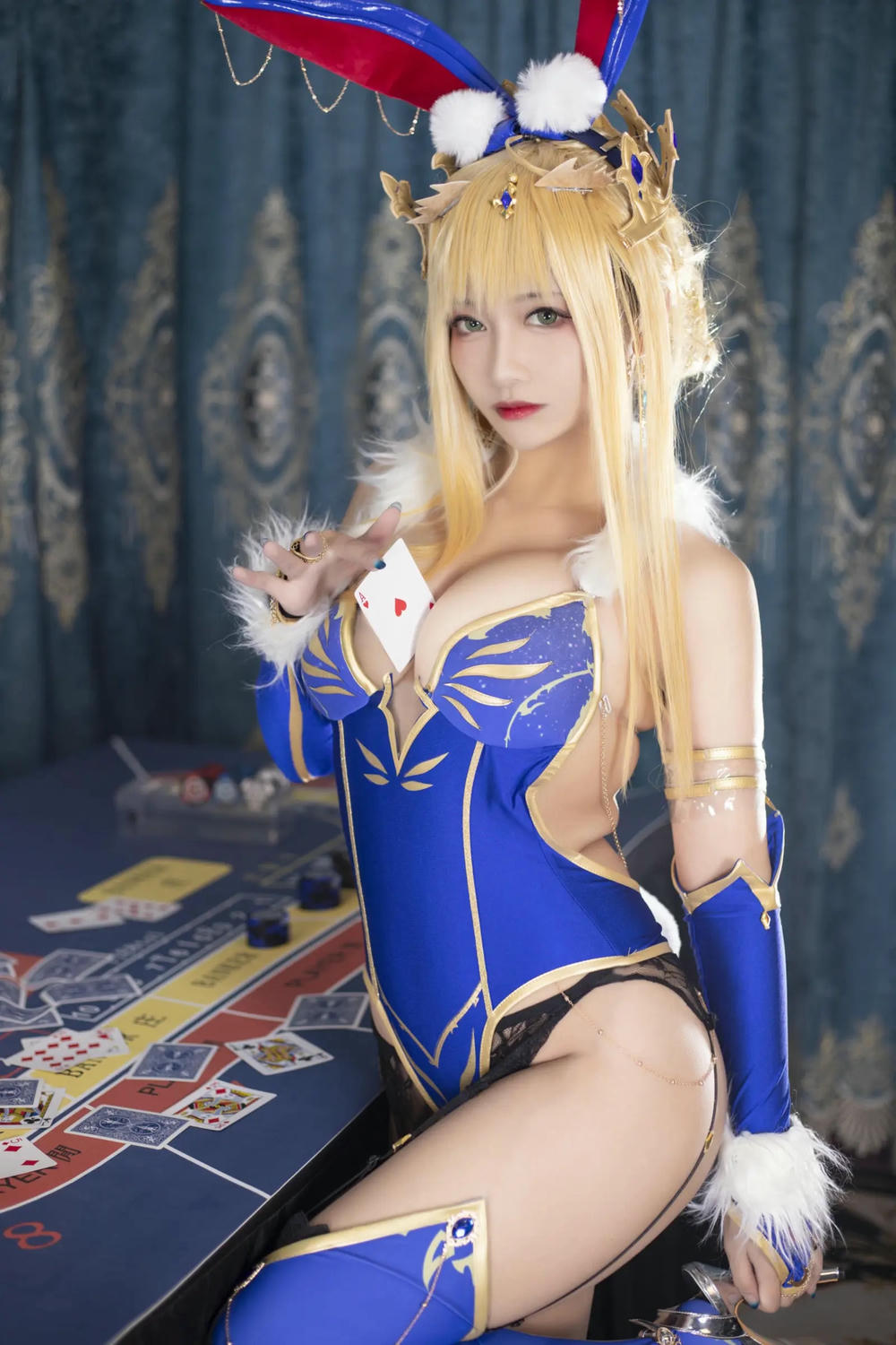 图片[5]-洛璃LoLiSAMA FGO 白槍呆兔女郎【57P】 – COSPLAY-薇薇部落