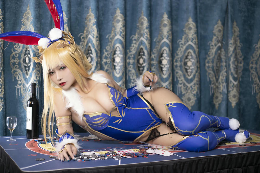 图片[23]-洛璃LoLiSAMA FGO 白槍呆兔女郎【57P】 – COSPLAY-薇薇部落