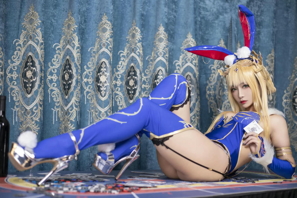 图片[26]-洛璃LoLiSAMA FGO 白槍呆兔女郎【57P】 – COSPLAY-薇薇部落
