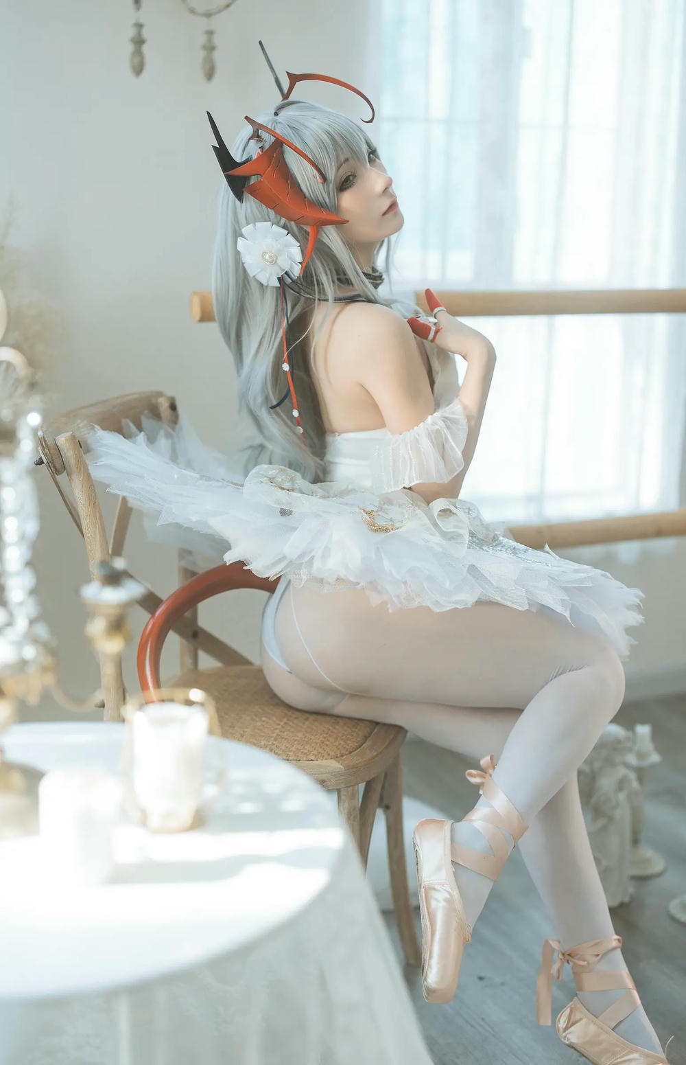 图片[26]-是三不是世w – 明日方舟 W 芭蕾【27P】 – COSPLAY-薇薇部落