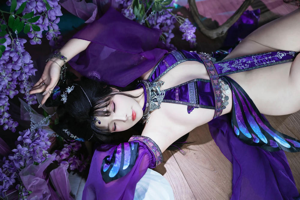 图片[19]-yuuhui玉彙 – 幻蝶【128P】 – COSPLAY-薇薇部落