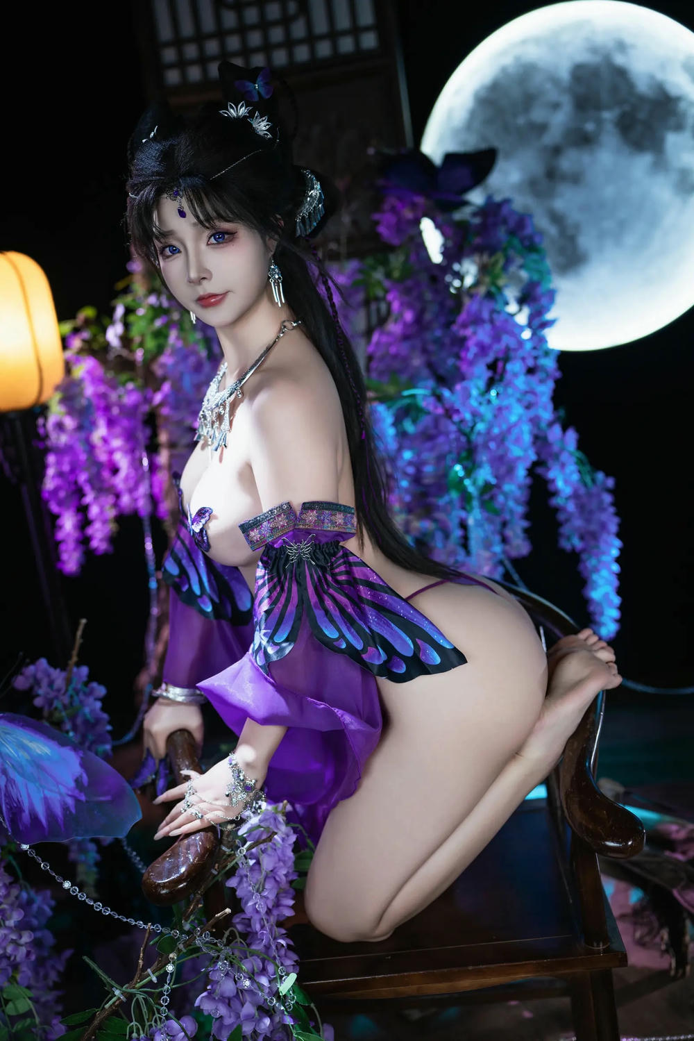 图片[116]-yuuhui玉彙 – 幻蝶【128P】 – COSPLAY-薇薇部落
