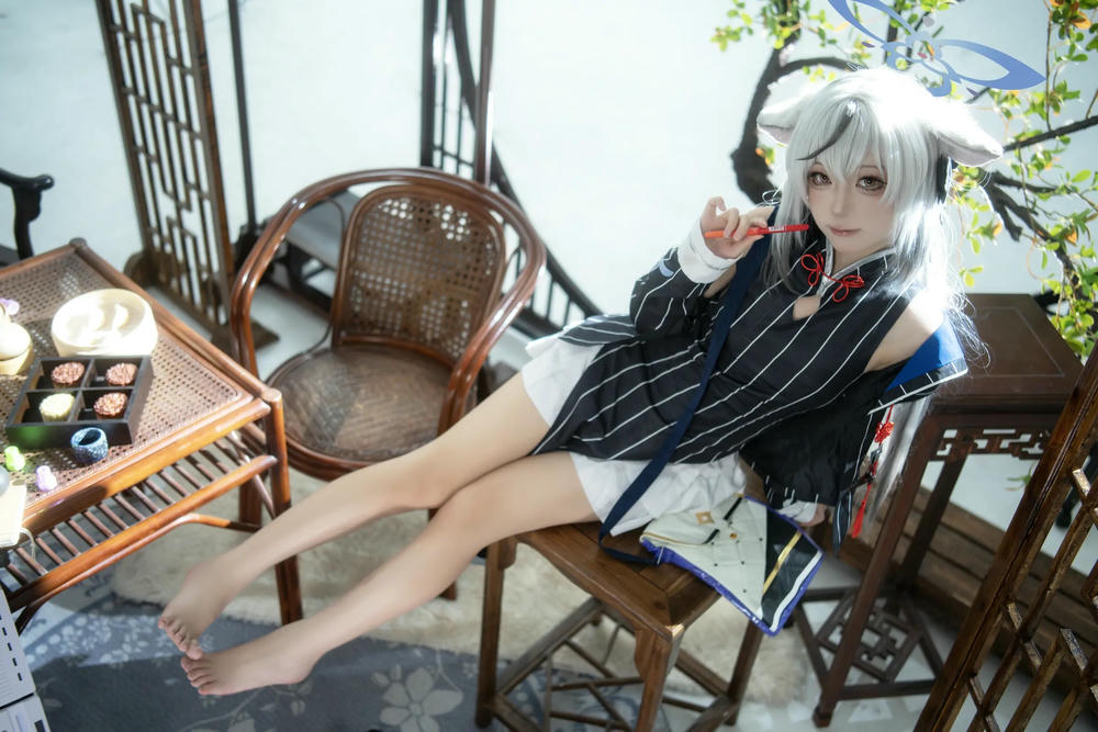 矢量魚 – 蔚藍檔案 春原心奈【33P】 – COSPLAY-薇薇部落