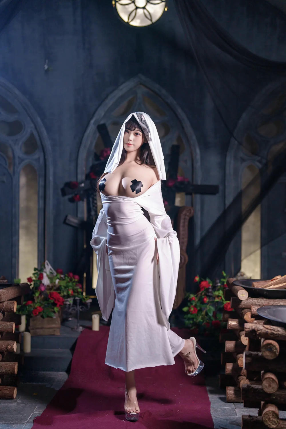 图片[30]-蜜汁貓裘 – 幽靈娘【66P】 – COSPLAY-薇薇部落