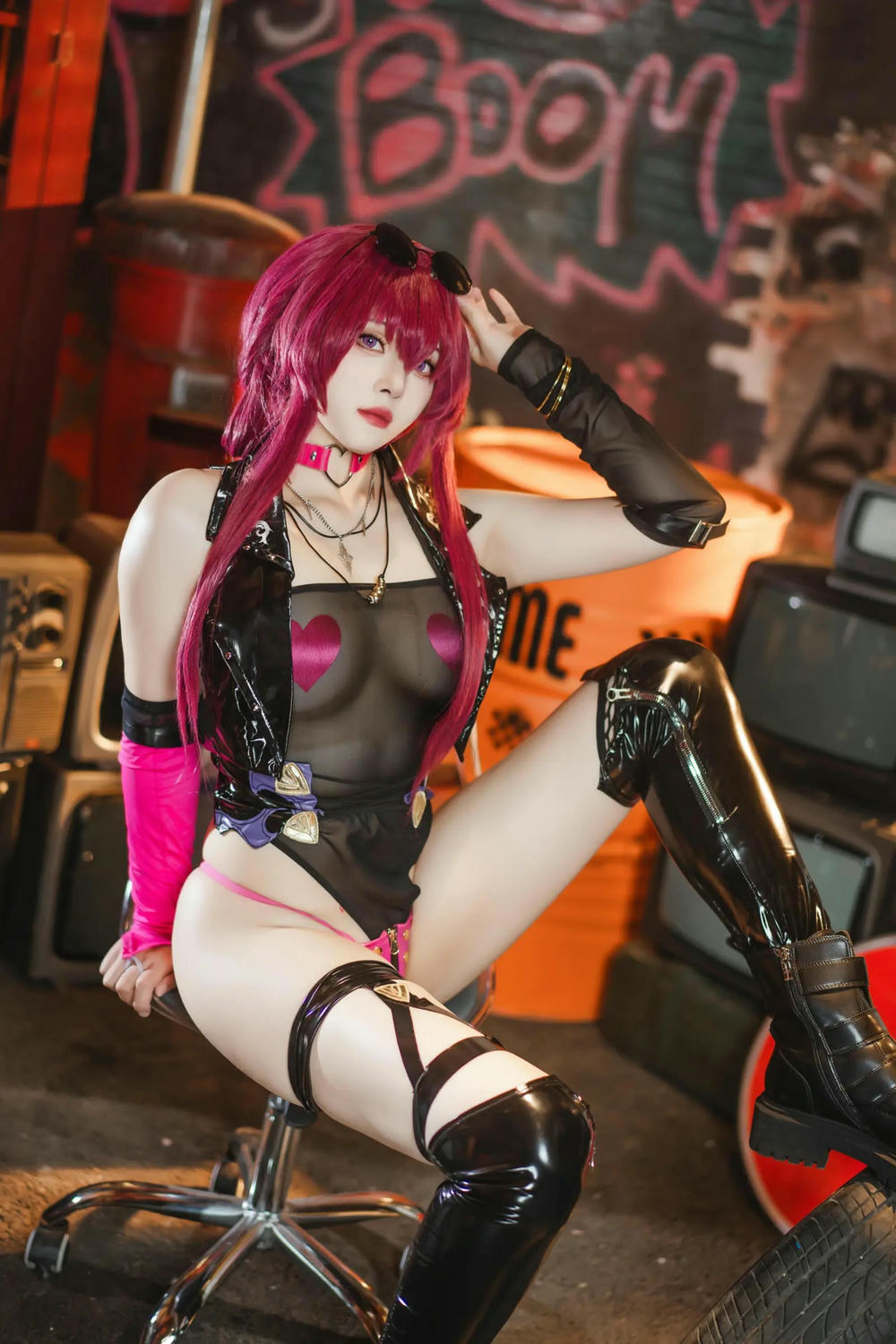 Natsuko夏夏子 崩壞·星穹鐵道 卡芙卡 朋克同人【60P】 – COSPLAY-薇薇部落