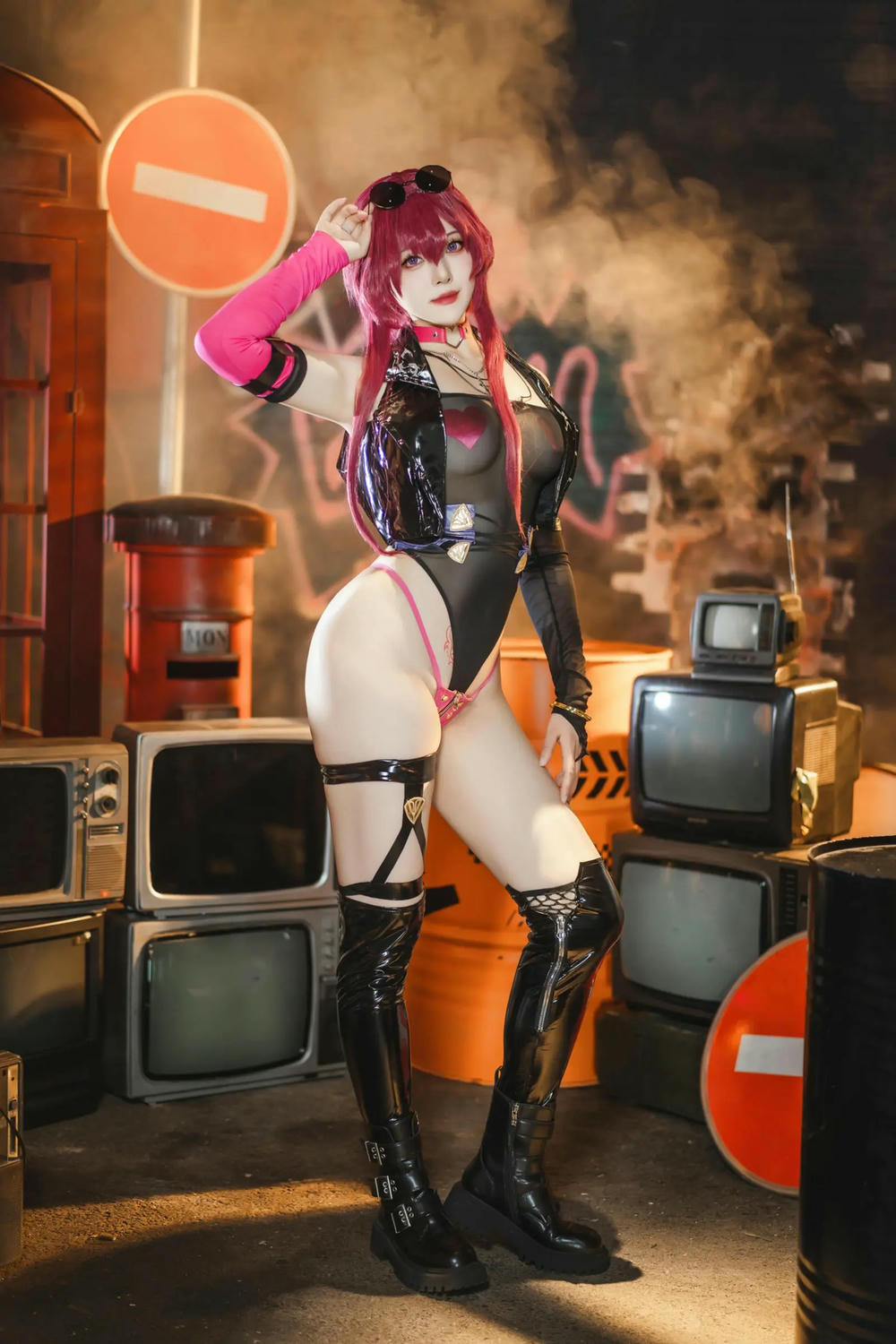 图片[15]-Natsuko夏夏子 崩壞·星穹鐵道 卡芙卡 朋克同人【60P】 – COSPLAY-薇薇部落