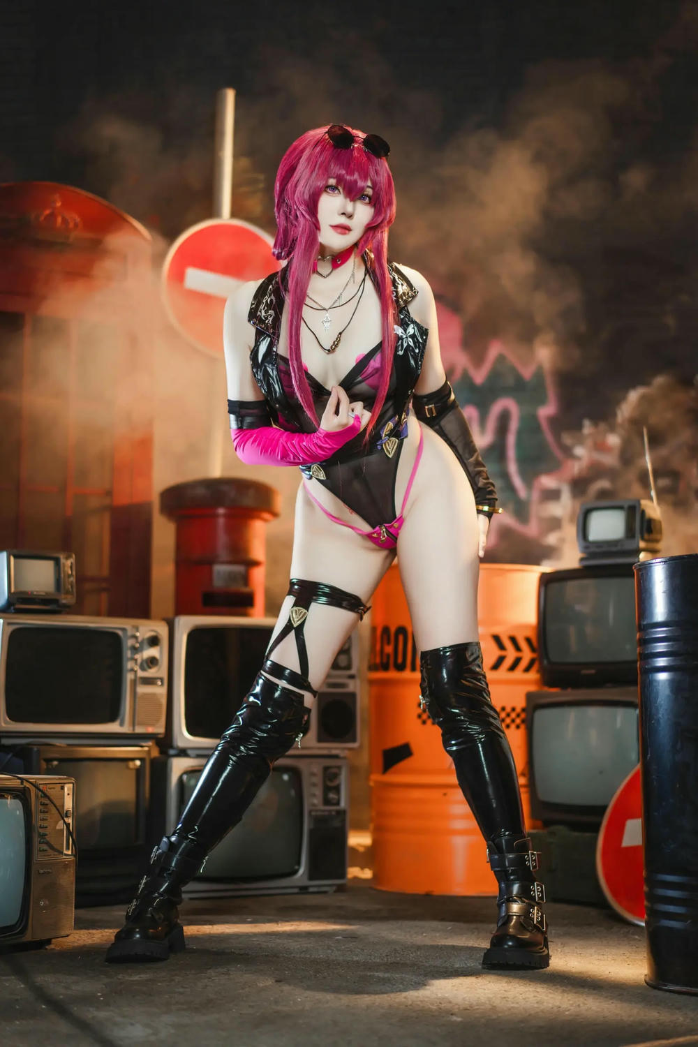图片[23]-Natsuko夏夏子 崩壞·星穹鐵道 卡芙卡 朋克同人【60P】 – COSPLAY-薇薇部落