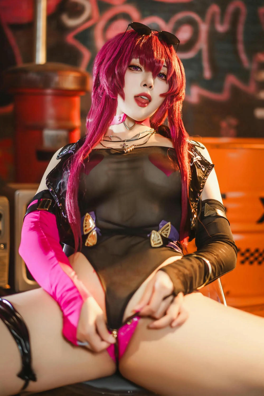 图片[33]-Natsuko夏夏子 崩壞·星穹鐵道 卡芙卡 朋克同人【60P】 – COSPLAY-薇薇部落