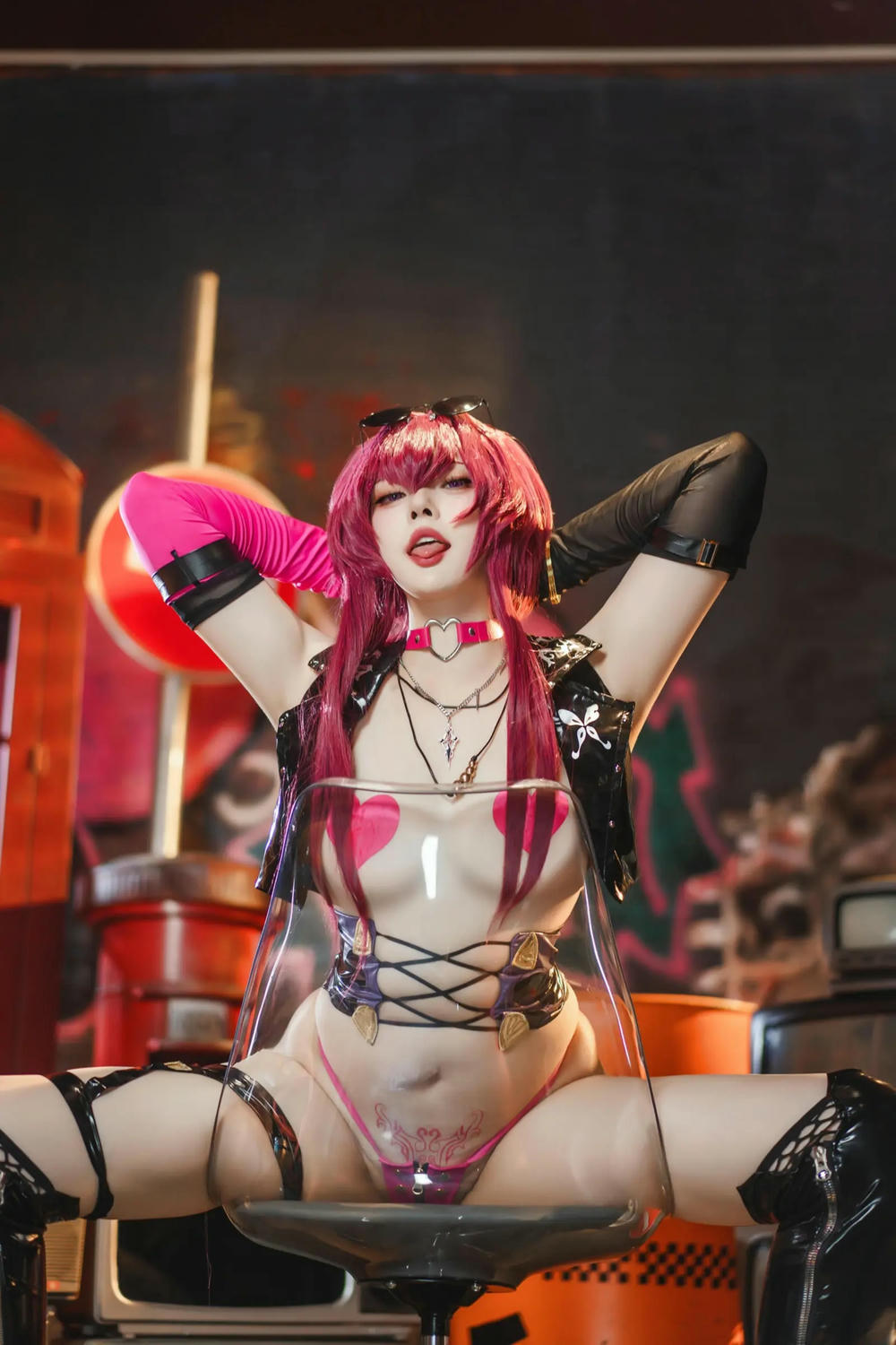 图片[43]-Natsuko夏夏子 崩壞·星穹鐵道 卡芙卡 朋克同人【60P】 – COSPLAY-薇薇部落