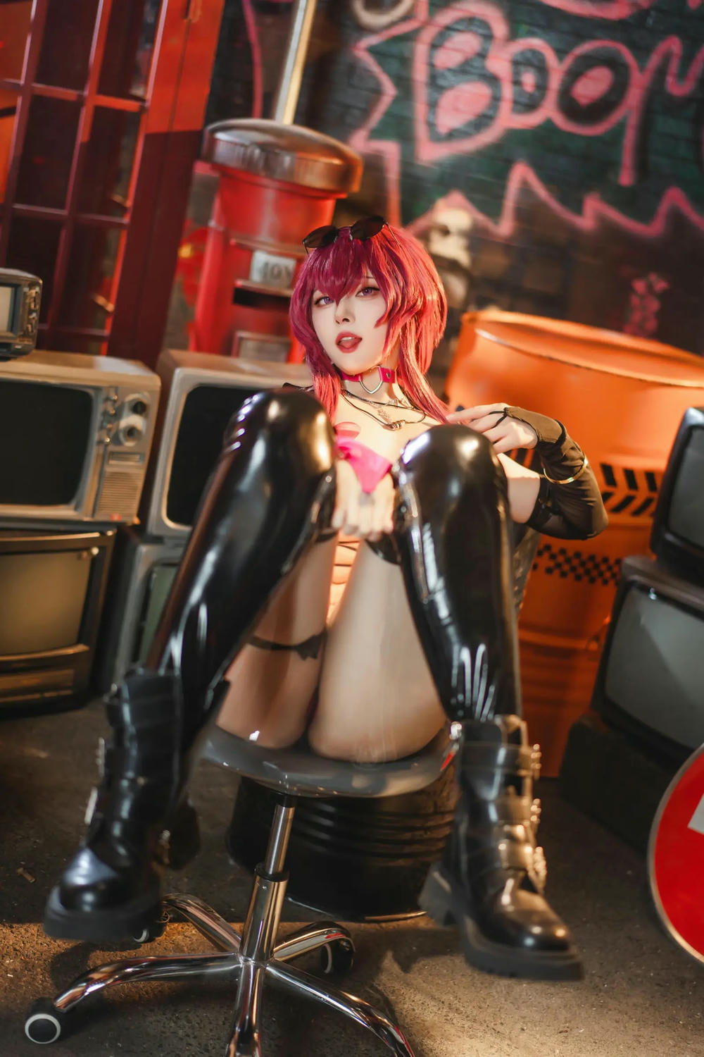 图片[49]-Natsuko夏夏子 崩壞·星穹鐵道 卡芙卡 朋克同人【60P】 – COSPLAY-薇薇部落